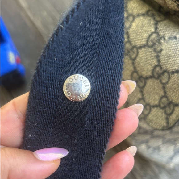 Gucci Beige and Blue Women's Diaper Bag - Picture 9 of 15